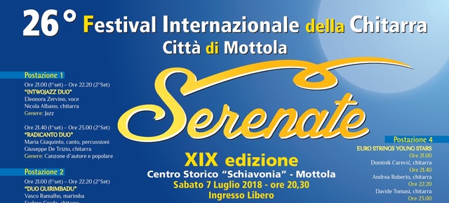 Serenate - 26^Festival Internazionale della Chitarra